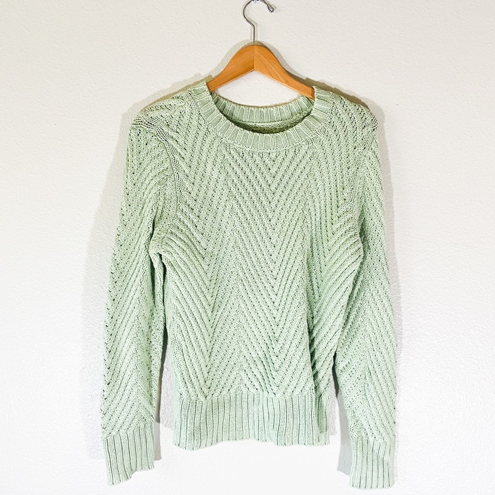 Vintage mint green sweater